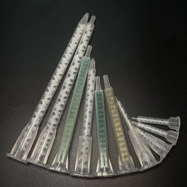 Ma5.417epoxy Square Static Mixer Tip Mixing Tube For Duo Pack Epoxies