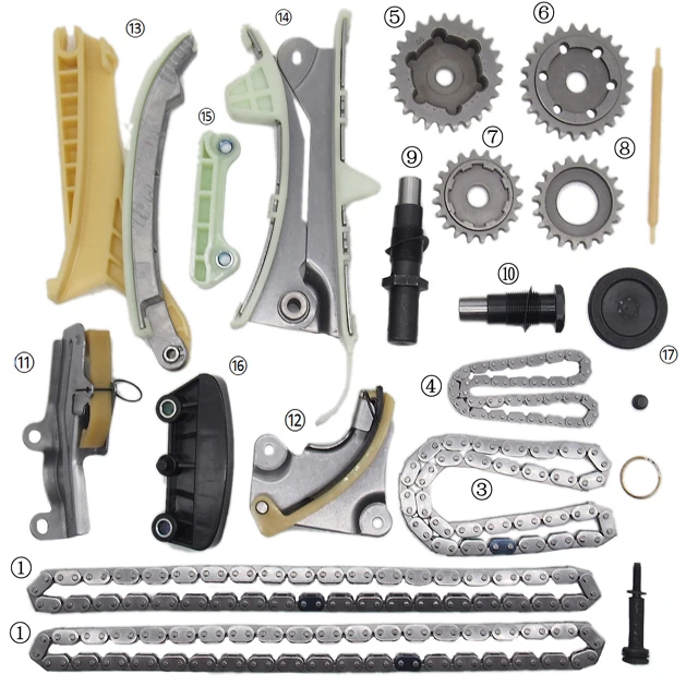 Overhaul Kit For Ford 4.0l Land Rover 4.0l Engine Timing Repair Kit New Timing Chain Kit Buy
