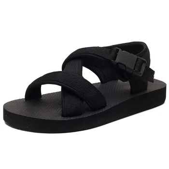 2024 New Slippers Men's Summer Slides Sandals Fashionable Beach Shoes Outer Wear Couple Sandals Men's