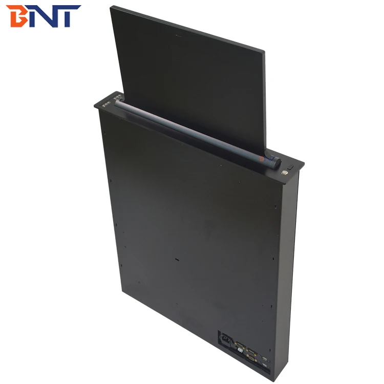 Conference Table Pop up LCD Motorized Monitor Lift With 15.6Inch HD Screen