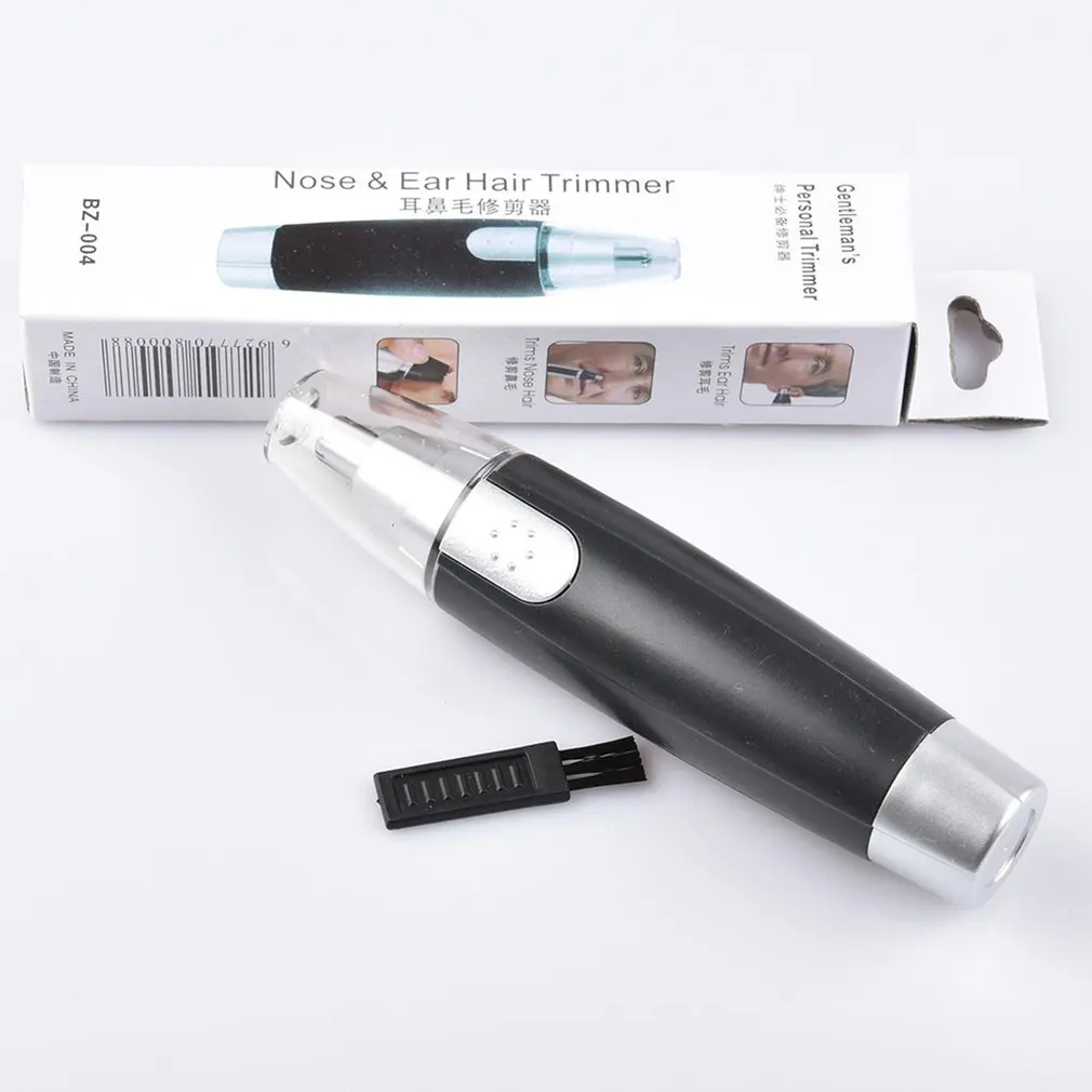 Electric Nose Ear Hair Trimmer Implement Shaver Facial Neck Eyebrow Trimmer Shaver Men Women Clean Trimer Razor Remover