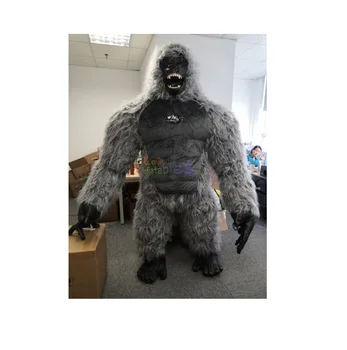 2m 2.6 3m High Inflatable Cartoon Characters Inflatable Orangutan Gorilla Mascot king Kong Costume