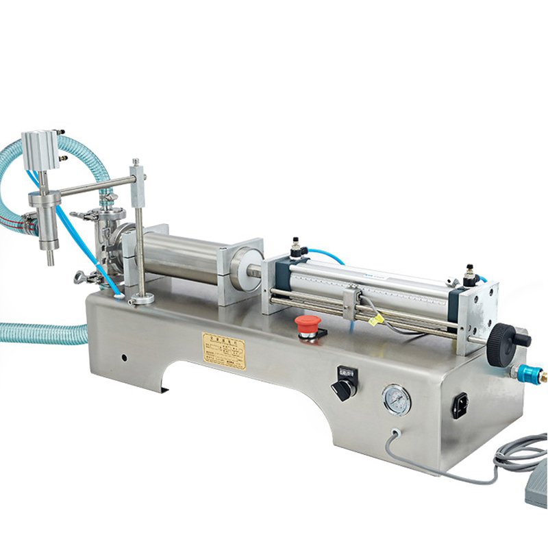 Полуавтоматическая машина для розлива масла, меда, сока, напитков, жидкости