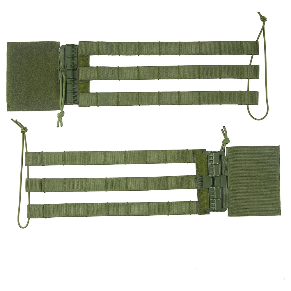 Tactical High-quality Durable Vest Quick Release Skeletal Mesh Wear-resistant Cummerbund Strap Side Tactical Belt