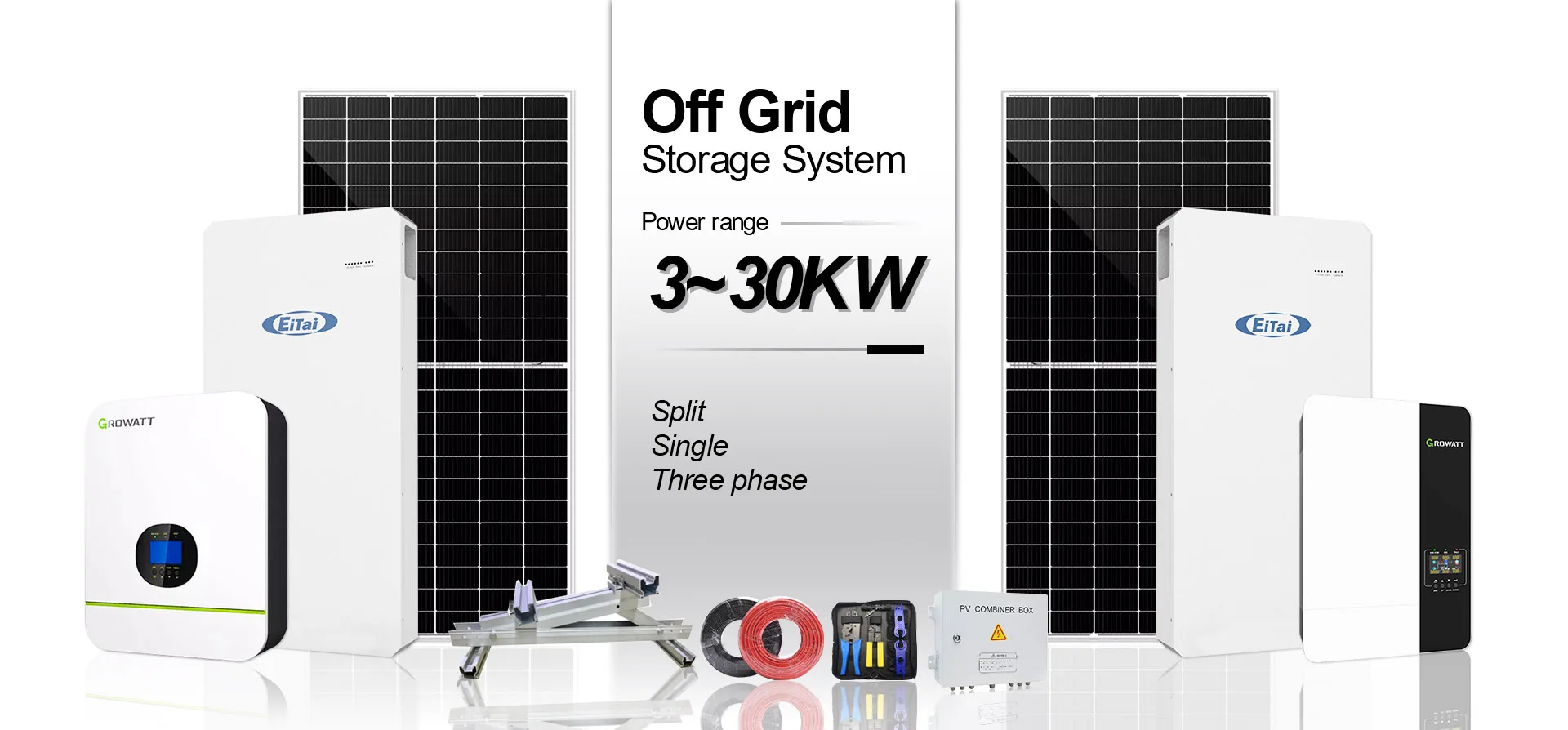 Eitai Powerful Home Energy Storage 5kw 10kw 15kw Complete Set Offgrid ...