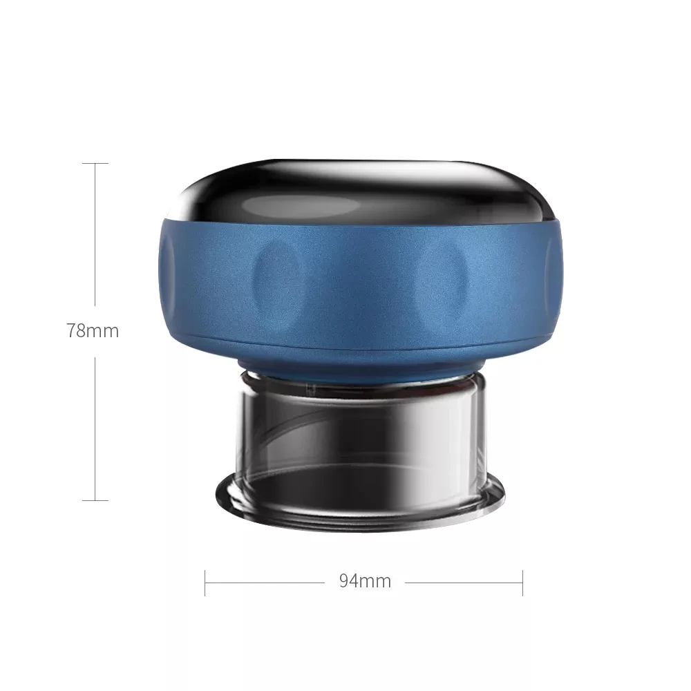 Portable Electric Vacuum Cupping Set Heating Cupping Cups Massage Suction Cups with LCD Display