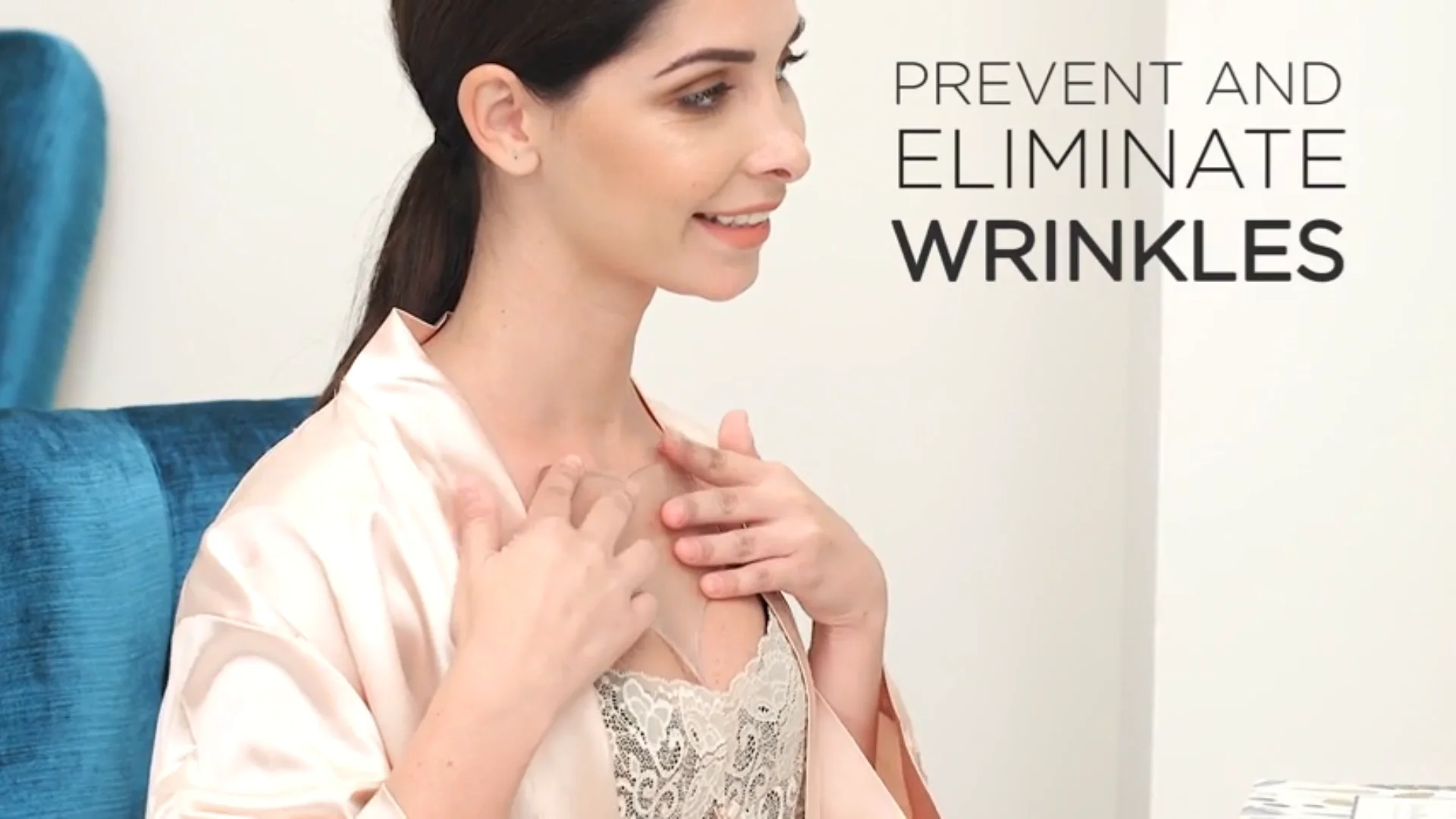 T Shape Medical Grade Decollete Pad Silicone Anti Aging Wrinkle Chest