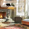 ZYH American Country Style Kitchen Mat - 6