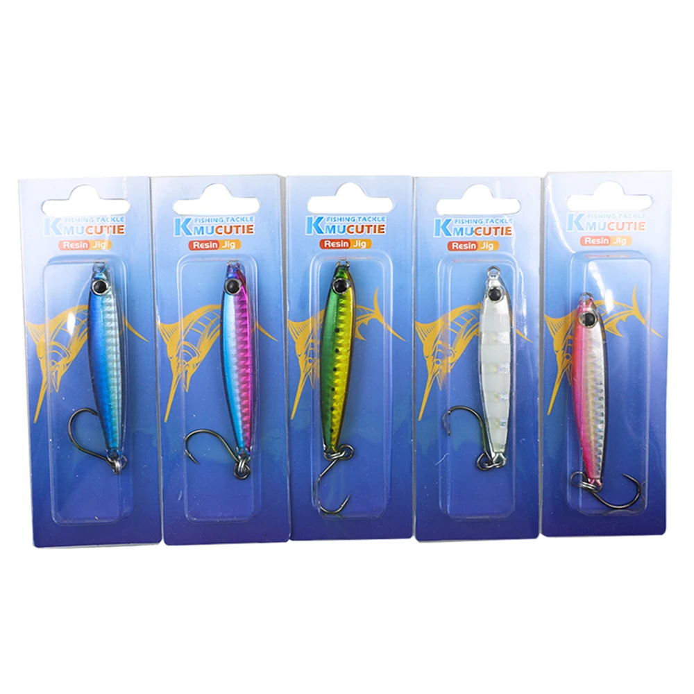 epoxy resin for fishing lures FAT MINNOW JIG  Sports Port Bait & Tackle Perfect for predators that relay heavily on their sight Epoxying Fishing Lures | How