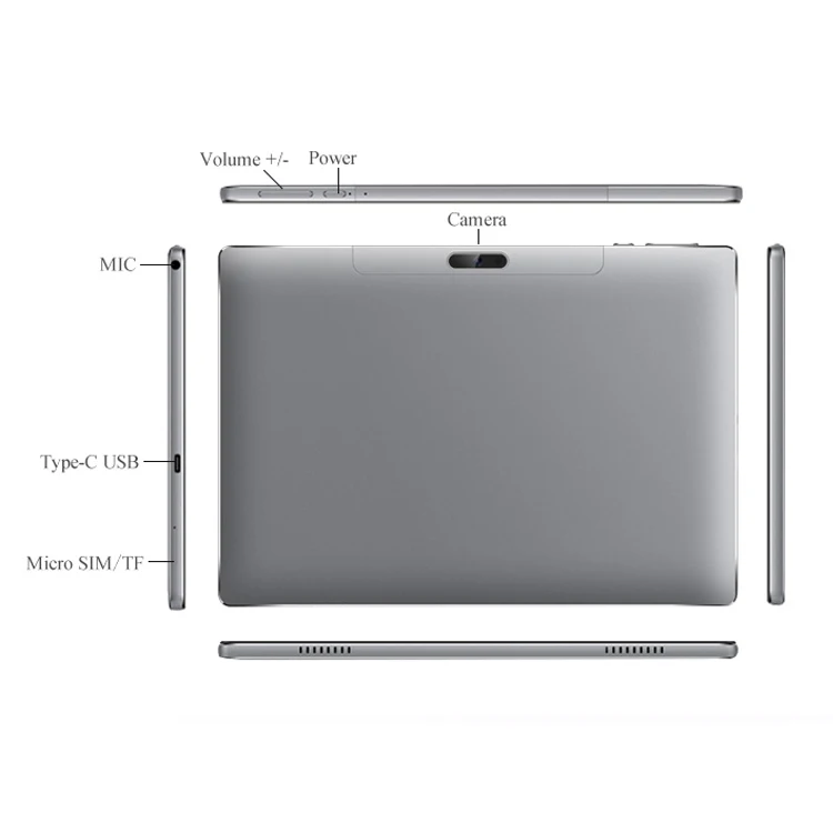Hot Selling 10.1 Inch Entertainment Tablet Android Triple-lens Camera HD Touch Screen Tablets Pads 4G WIFI Tablet Pc