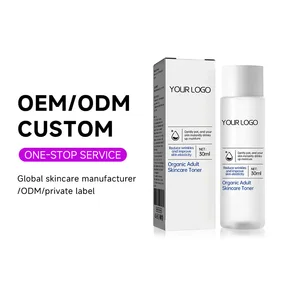 OEM ODM Skin Care Lotion Moisturizing Whitening Brightening Dark Spots Remover Facial Pore Clean Liquid Organic Adult Skin Toner