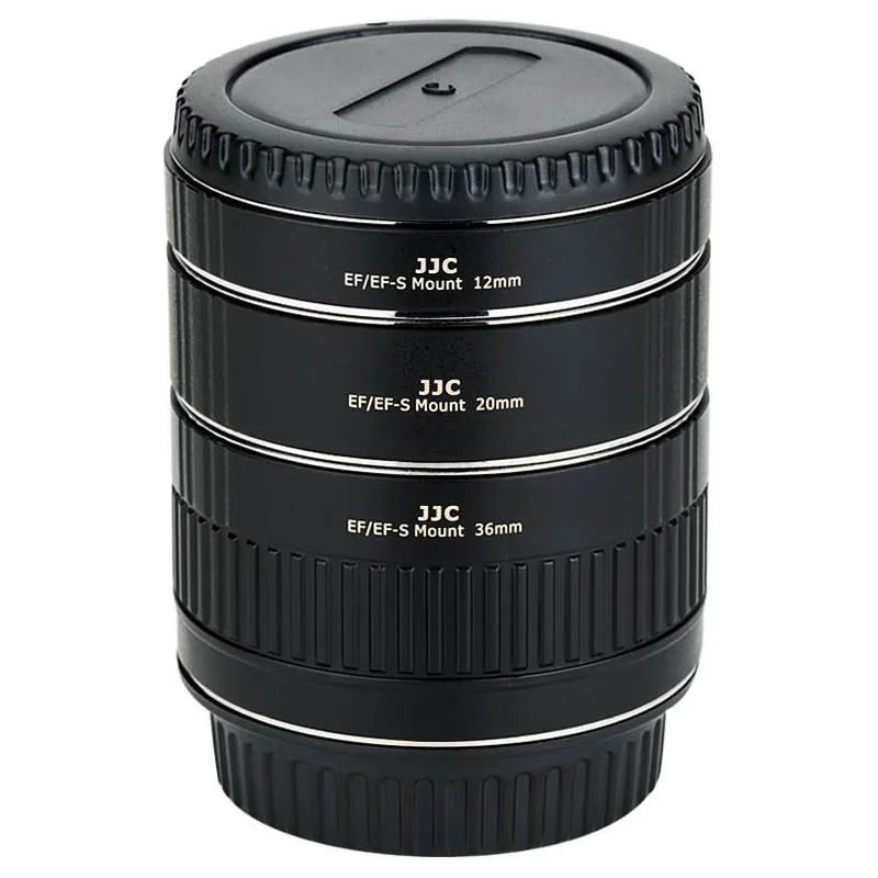 JJC AET-CS(II) Camera Automatic Extension Tube for Canon EF/EF-S Mount, for Macro Photography