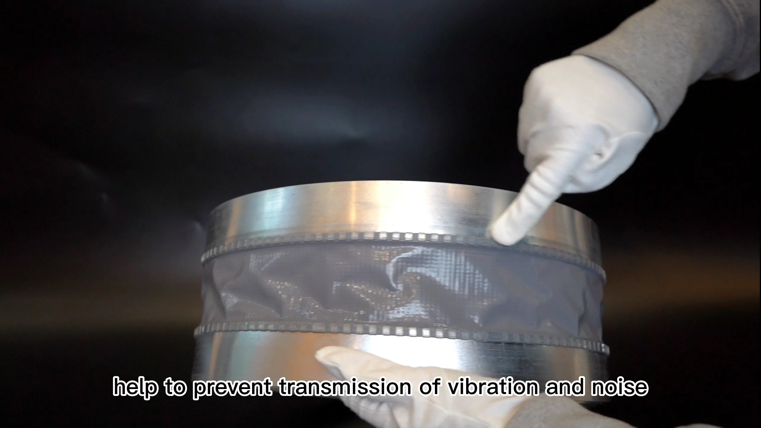 Manufacturer Ventilation Air Flex Duct Connector Machine Flexible