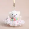 Flower skirt candy bear white-14cm 52g