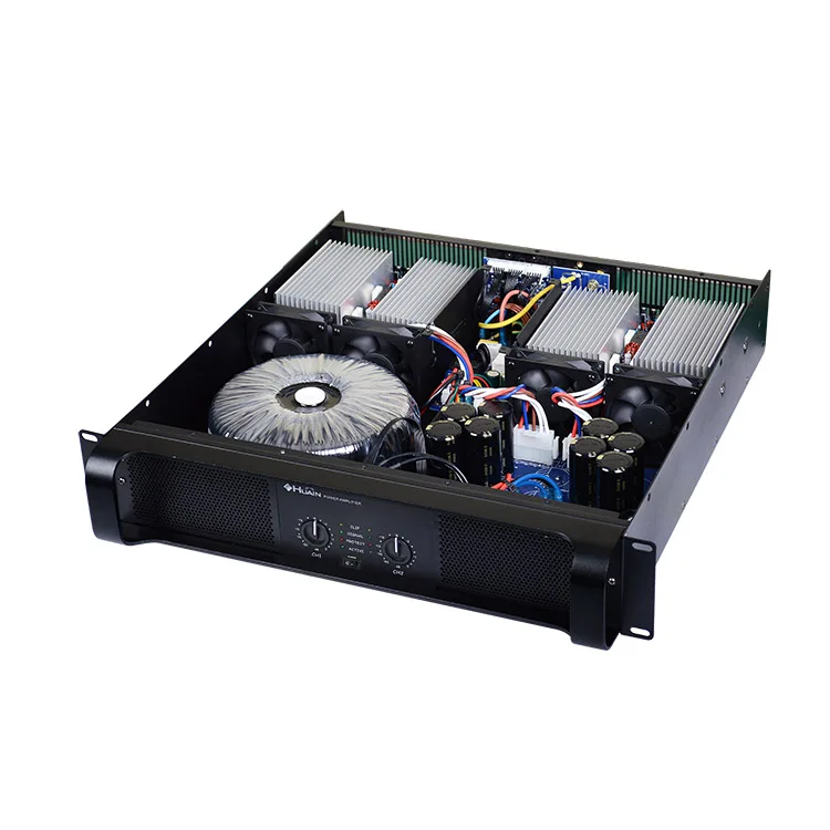 Professional Audio Power Amplifier 2 Channel 500 Watts for Sound System