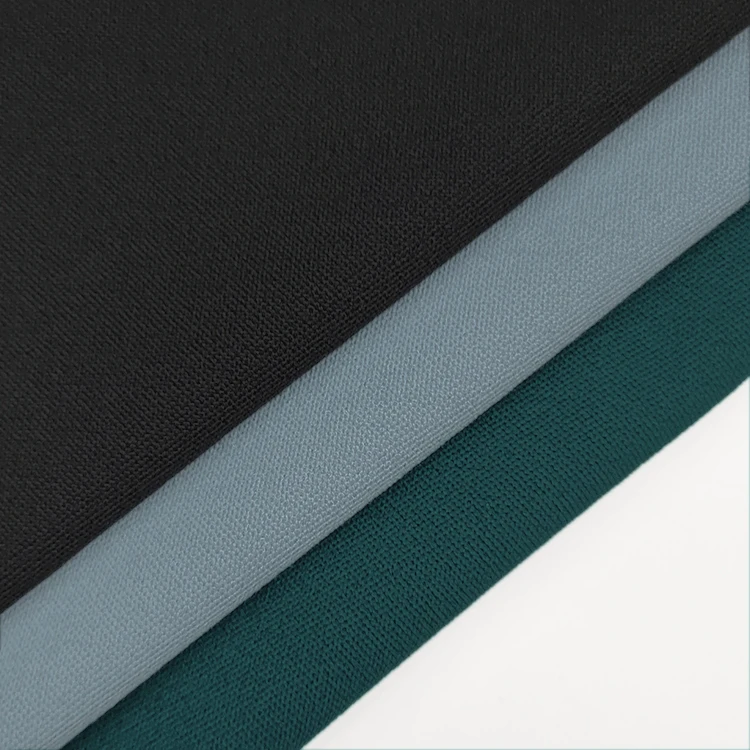 Quick Dry Knitted Sorona Pique Fabric Polyester Material , Plain Dyed 100% Polyester Pique Fabric for Sale/ details