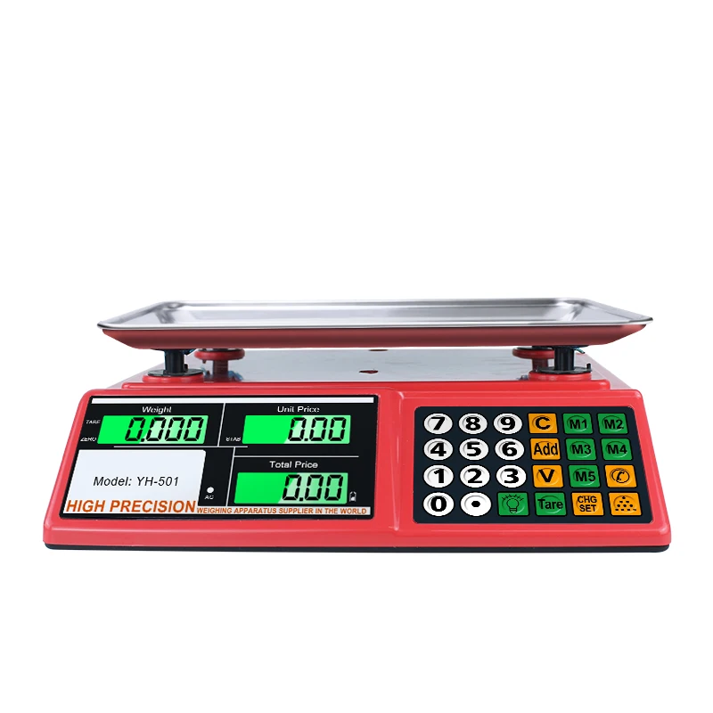 FOREVER SCALES Retailing Electronic Price Computing Scale 40kg 2g Digital Balanza Comercial