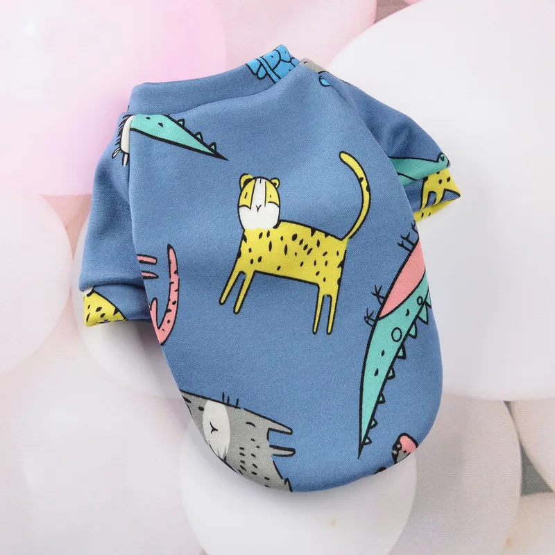 Cute Pet Clothes Cartoon Pet Clothing Winter & Fall Cat Puppy Dogs