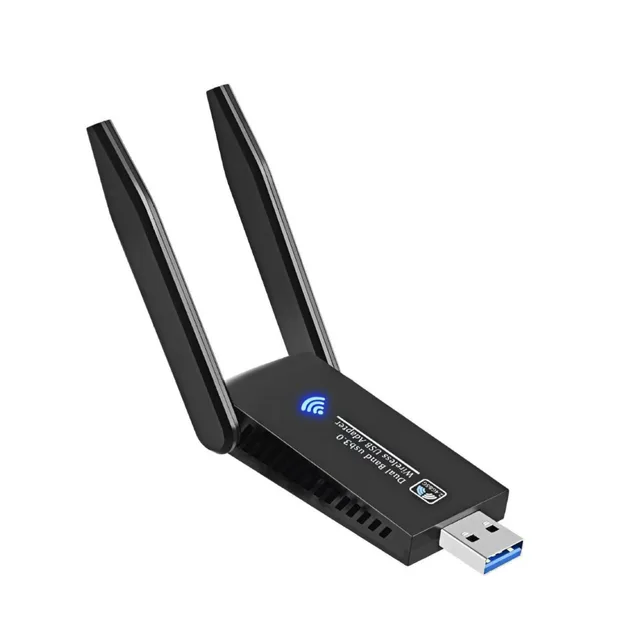 OEMJue Hong Wifi 5g Dongle 1300Mbps Wireless WiFi USB Adapter Dual-band 2.4/5GHz, with air Network Card Wifi Receiver RTL8822BU