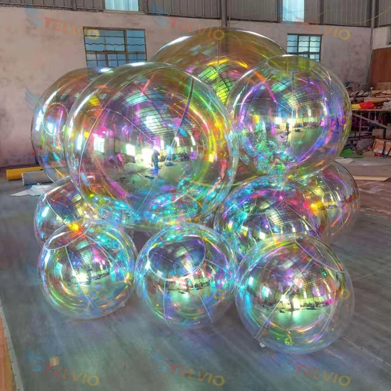 Attractive Inflatable Giant Advertising Balloon Reflective Inflatable ...