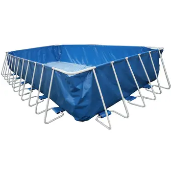 Outdoor Large Stand Canvas Pool Removable Swimming Pool Children's ...