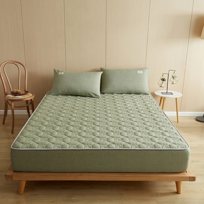 fitted fleece mattress cover