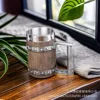 112 wooden barrel beer mug