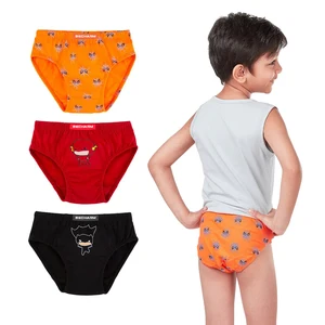 Men Kid Underwear OEM Comfortable Healthy Children Boxer Briefs Lovely Teen Boy Underwear Boxers Fancy Cartoon Casual