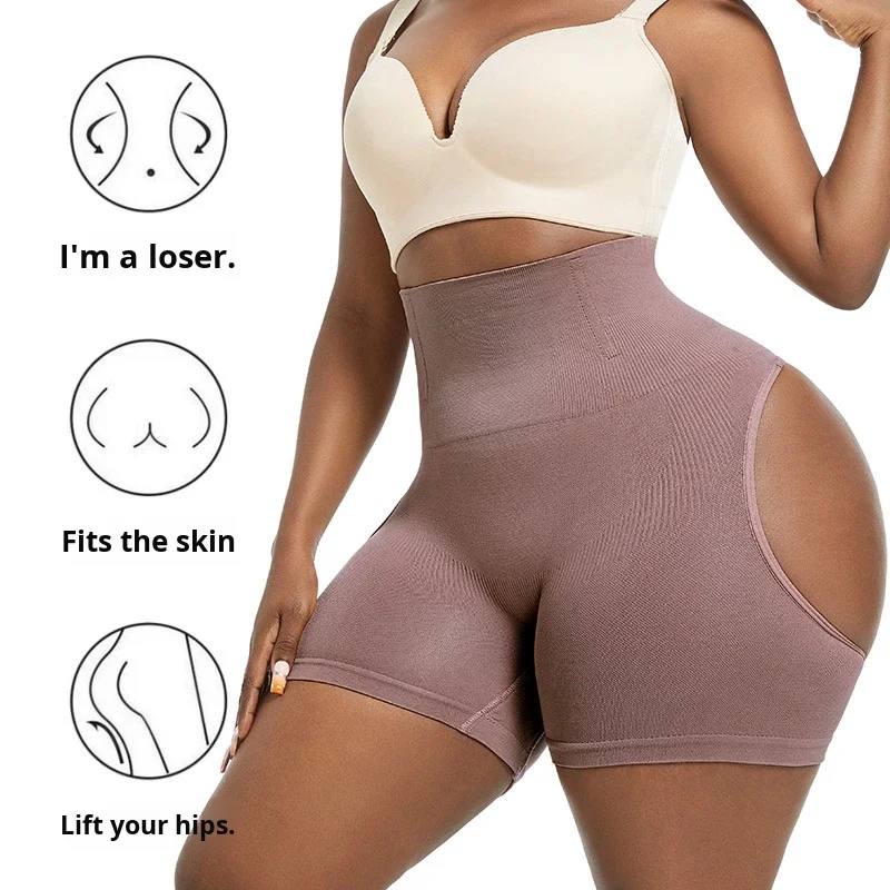High Waist Tummy Control Shorts Sexy Butt Lifting Plus Size Shaping Waist Tightening Sho preview