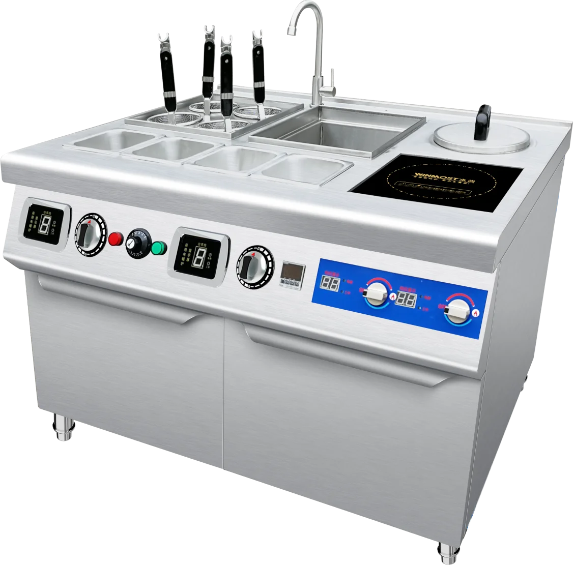 Restaurant Kitchen Equipment Design Custom Induction Cooking Equipment