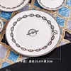 Gray iron chain 10inch