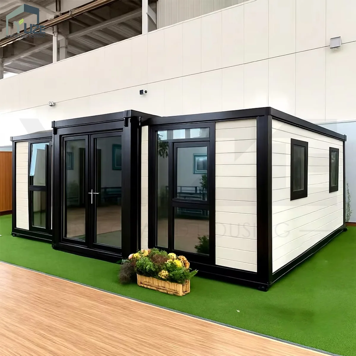 Customizable Portable Steel Foldable Container House Modular Prefabricated Expandable House in Panama