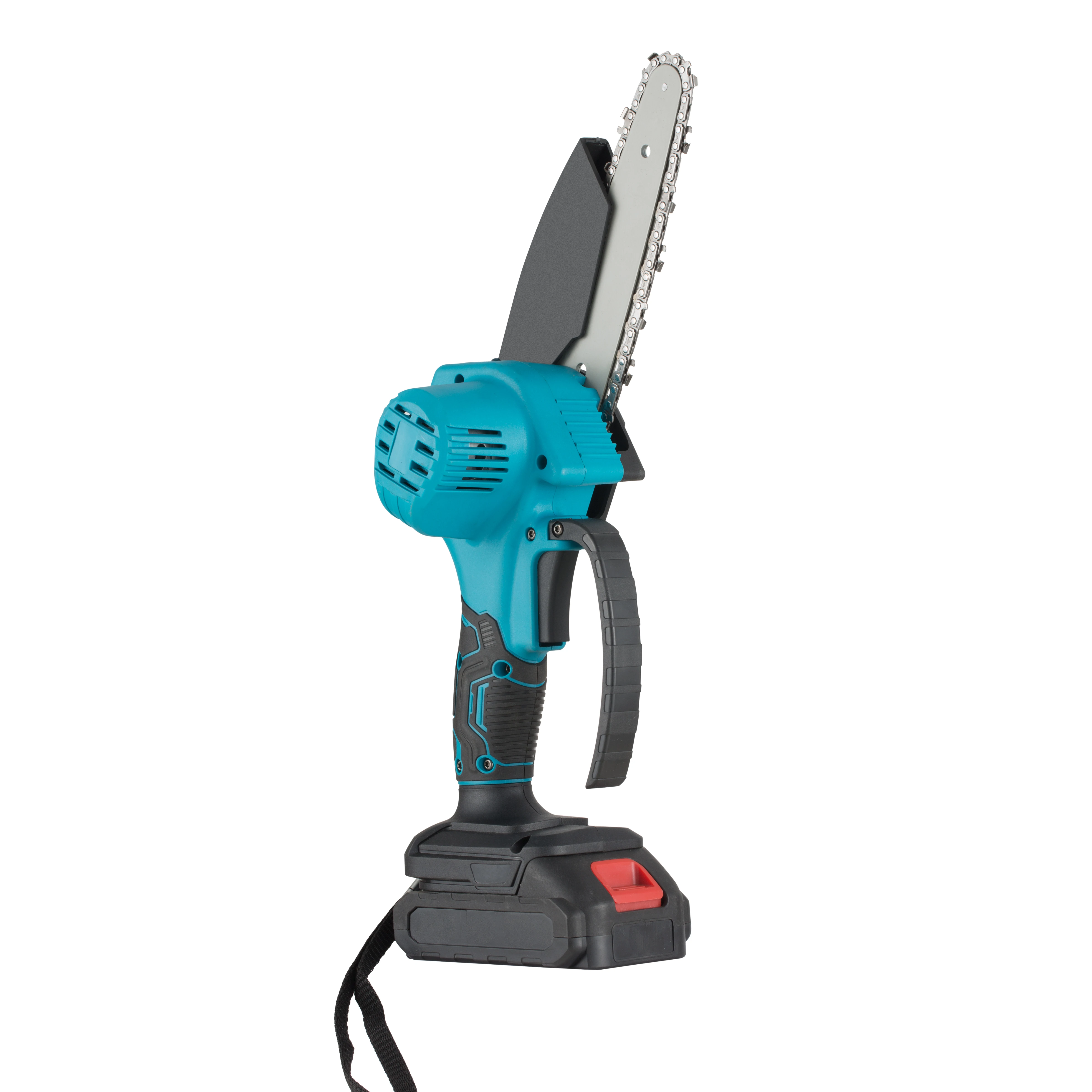 Cordless Electric Saw Hand Battery Powered Chain Saw Wood Cutting Sharpener Machine