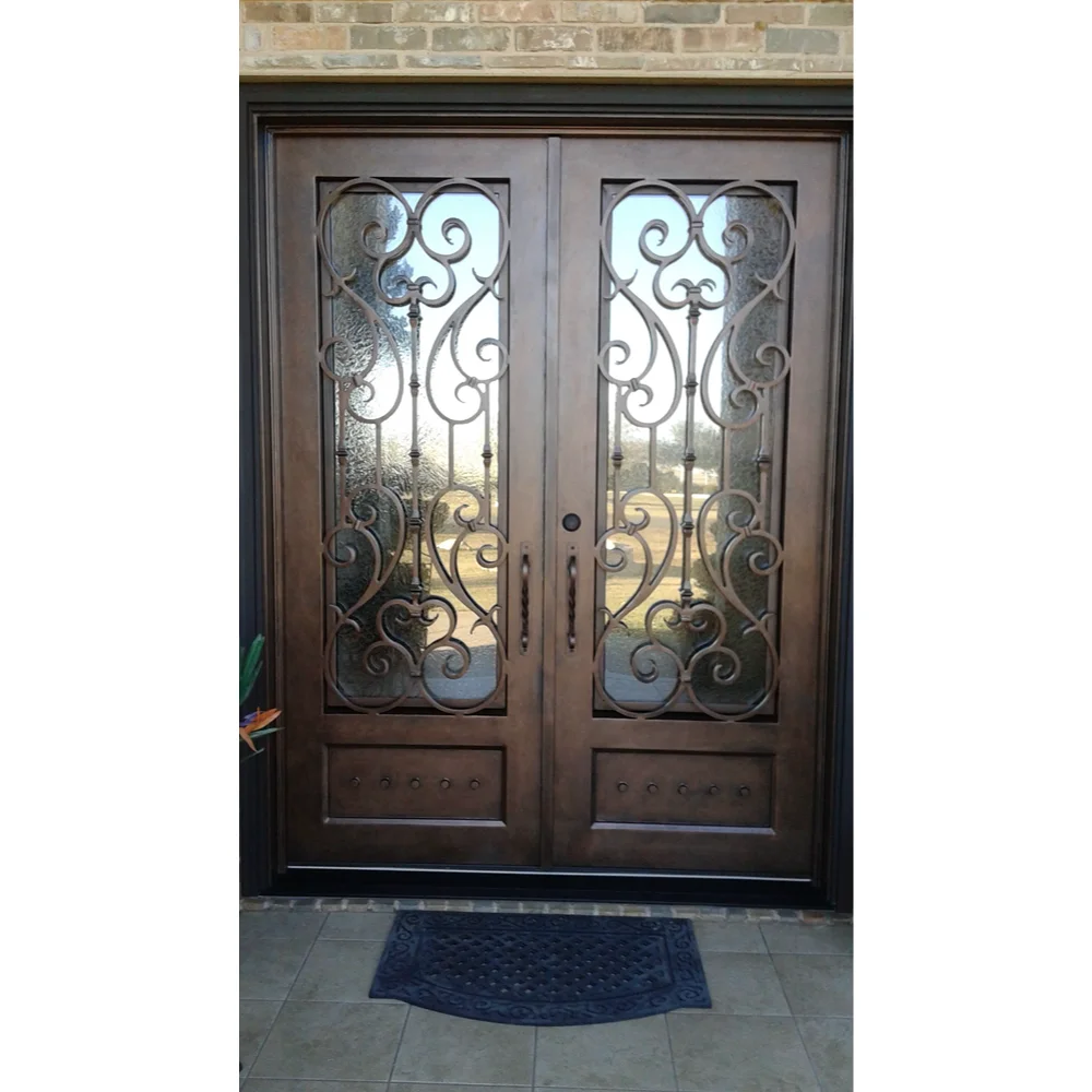 Model Curtain System Cast Iron Pizza Oven Sliding Barn Door