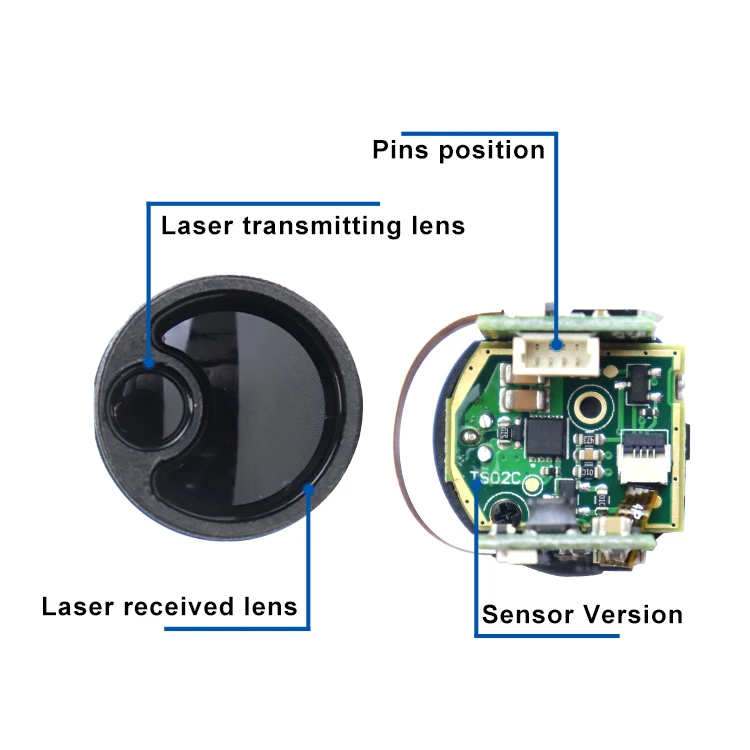 1000m Uart Monocular Long Distance Measuring Sensor Thermal Imaging