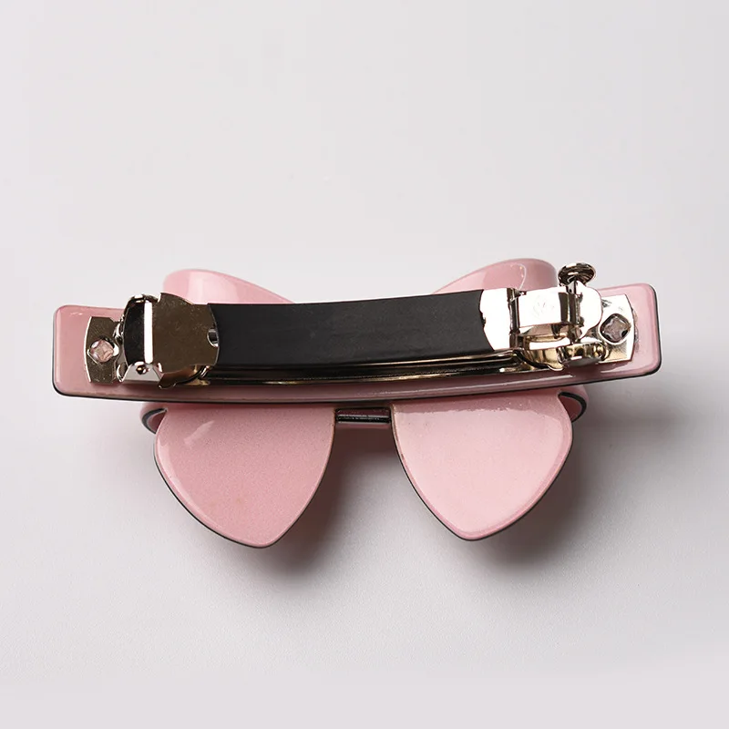 RARA 8,6 см Лидер продаж модные аксессуары для волос корейский милый бант заколка для волос Элегантные ацетатные заколки для волос оптом