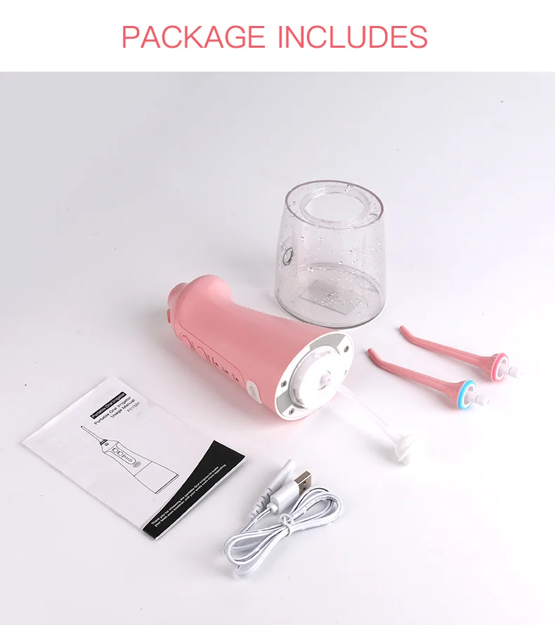 
2020, новая распродажа, Беспроводная электрическая зубная щетка, оптовая продажа, маленький портативный водный Флоссер USB для путешествий 