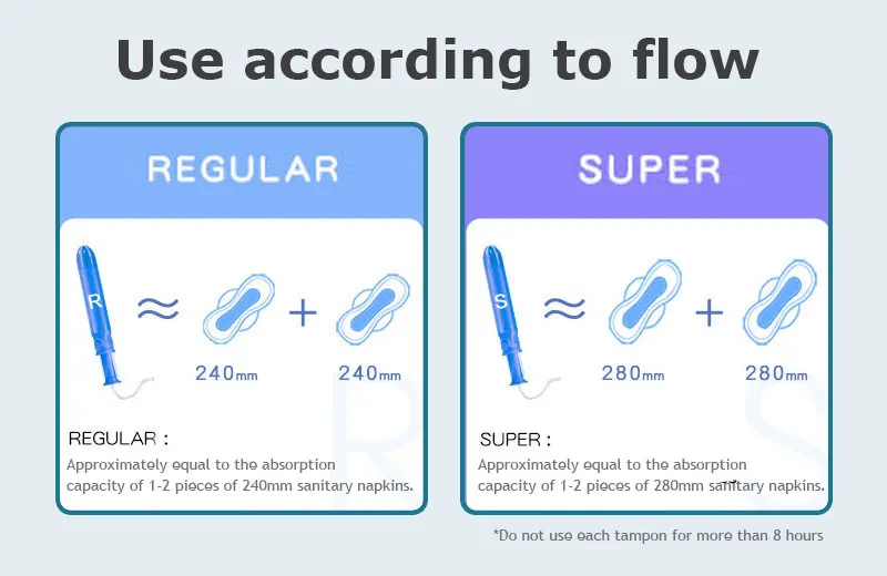 High Quality Vaginal Organic Tampons With Applicator Waterproof