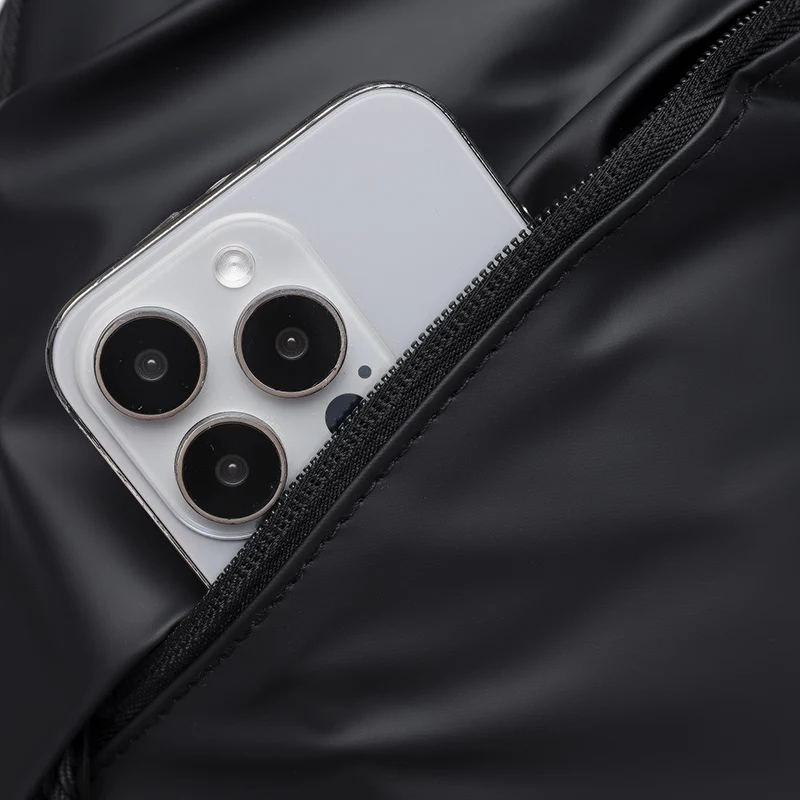 Chest Outdoor Waterproof Polyester Zipper Luxury Men Shoulder Fashion Custom Sports Sling Chest Bag Hiking Running Walking USB