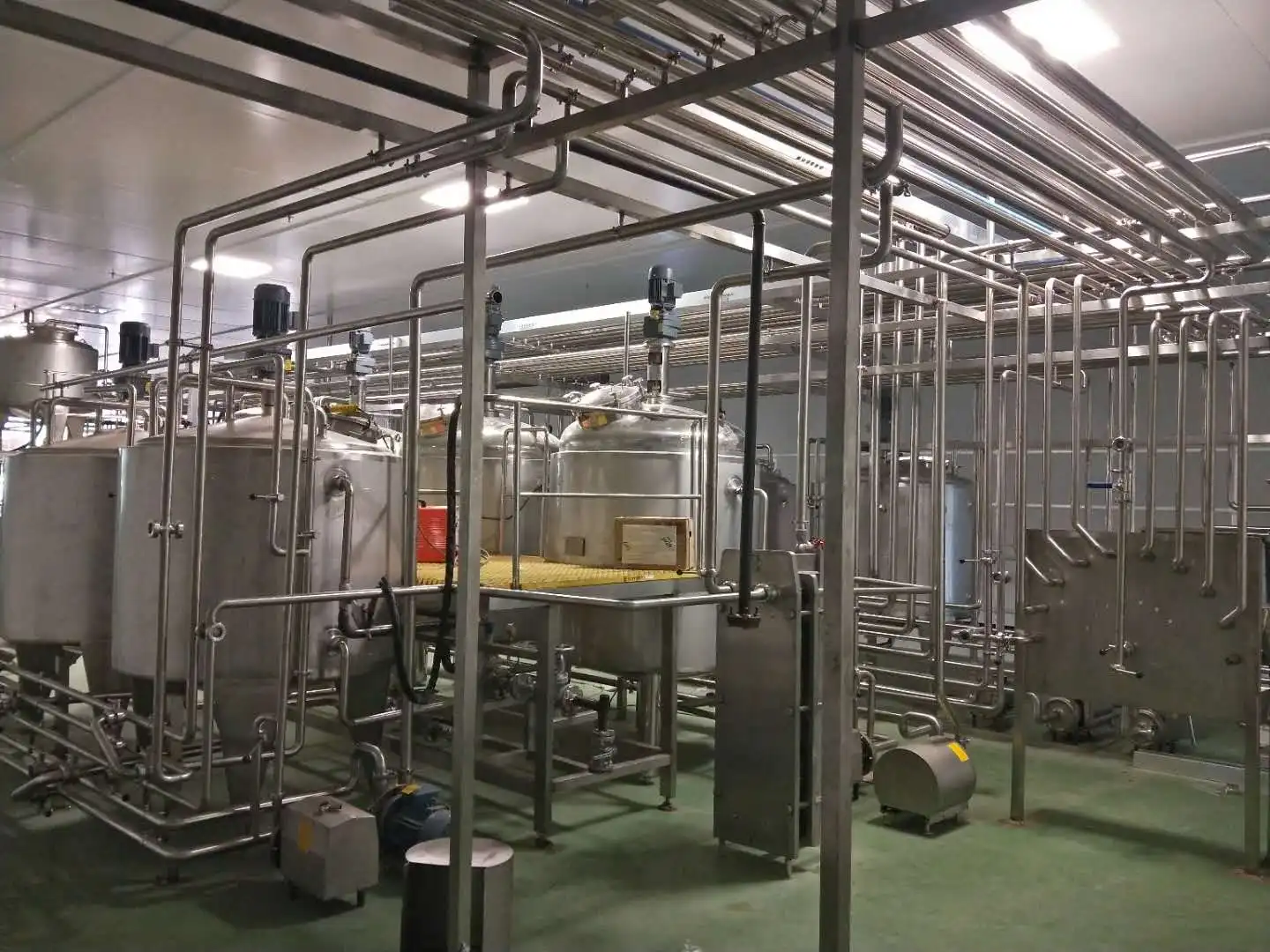 Automatic Continuous Uht Milk Production Line,Uht Milk Processing Plant ...