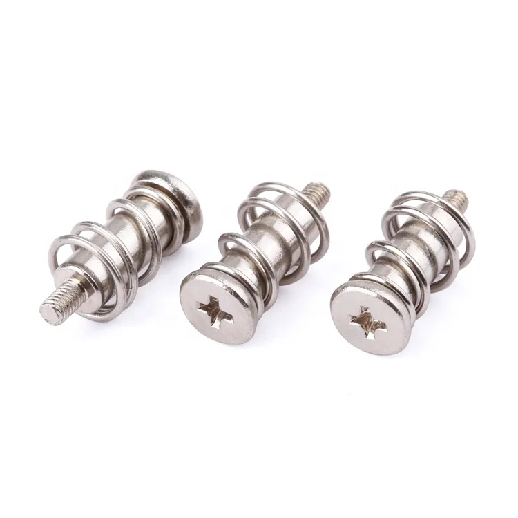 Customization fasteners phillips sleeve spring screw machine screw for chassis cooling rack