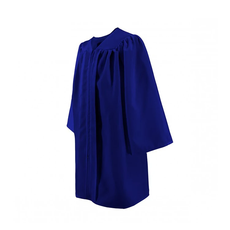 Unisex preschool graduation robe in custom school colors