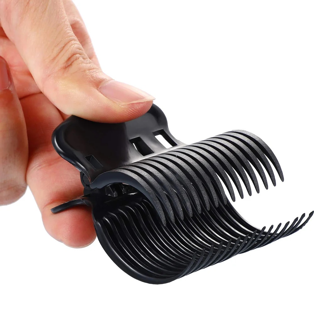 6 Pz/lotto Plastica Coccodrillo Fermagli Per Capelli Parrucchiere Morsetti Artiglio Sezione Barbiere Strumenti Per Lo Styling Per Salone Accessori Forcina - Foto 8