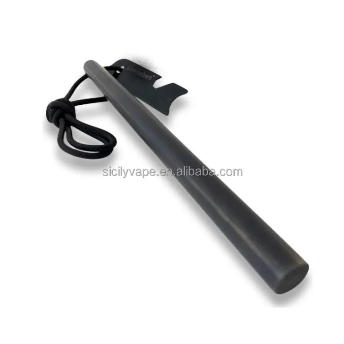 Customize 12.7*1.27 cm large ferro cerium magnesium rod fire starter flint fire lighter for camping hiking BBQ supplier