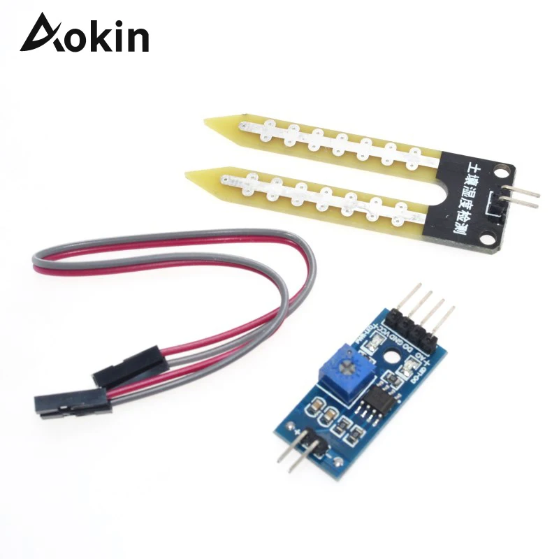 Smart Electronics Soil Moisture Hygrometer Detection Humidity Sensor Module for arduino Development Board DIY Robot Smart Car
