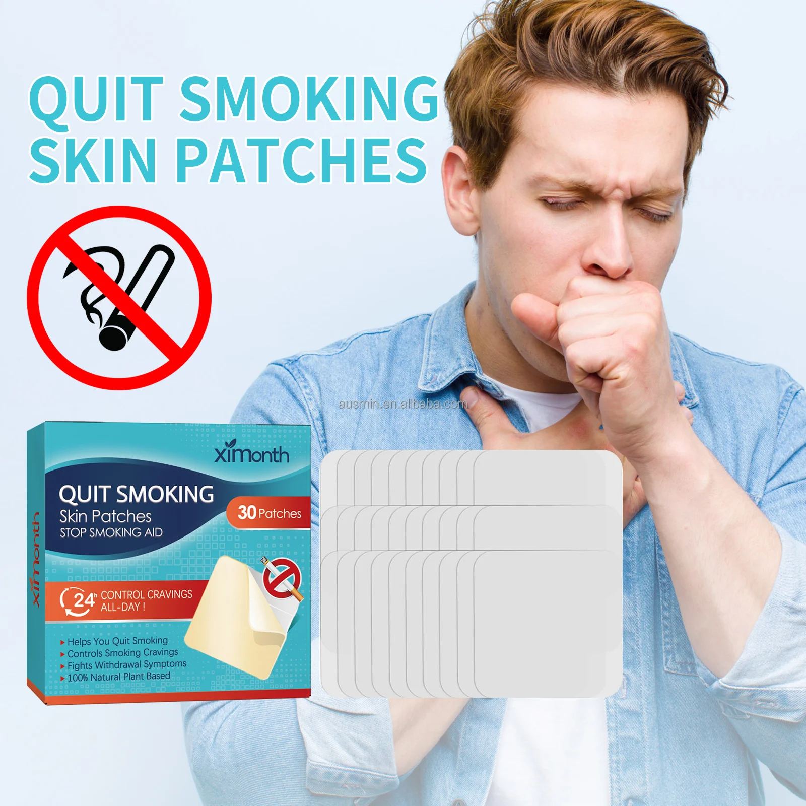 New Quit Smoking Patches Cessation Anti Anxiety Improve Sleeping Relief
