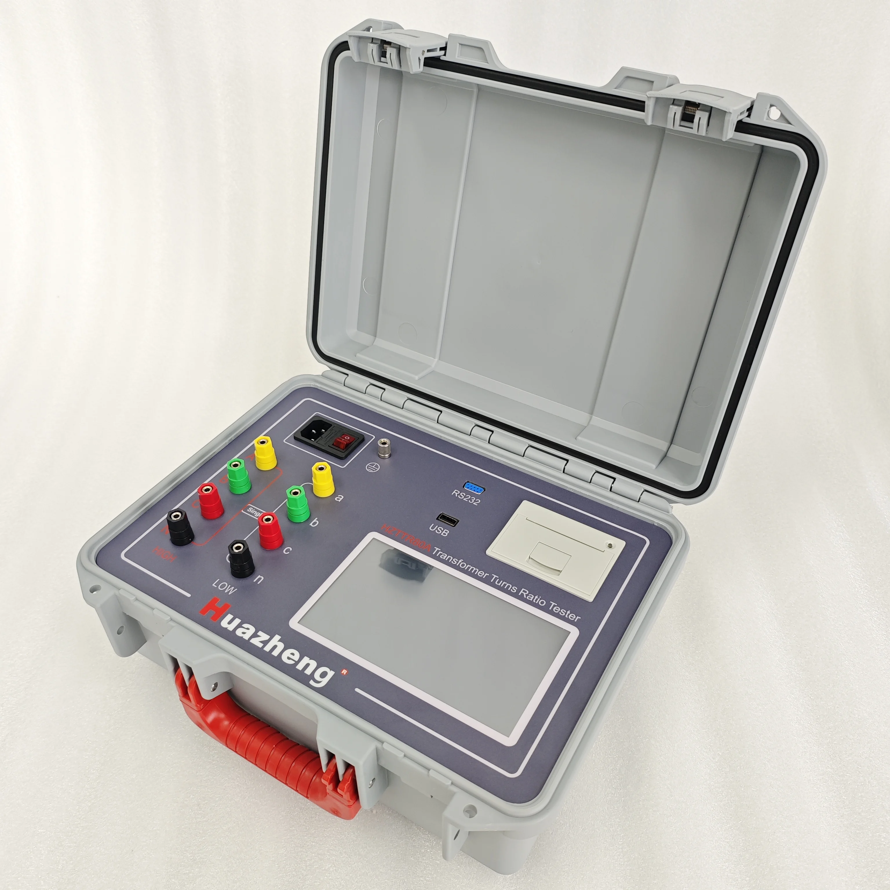 HZTTR80A Fully Automatic Transformer Test Device Turns Ratio Test Set