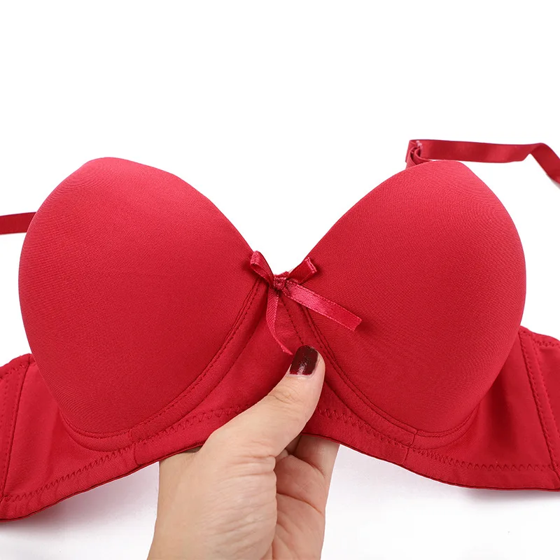 Junxi Wholesale Bras And Panities Set Sexy Underwire Padded Pants And