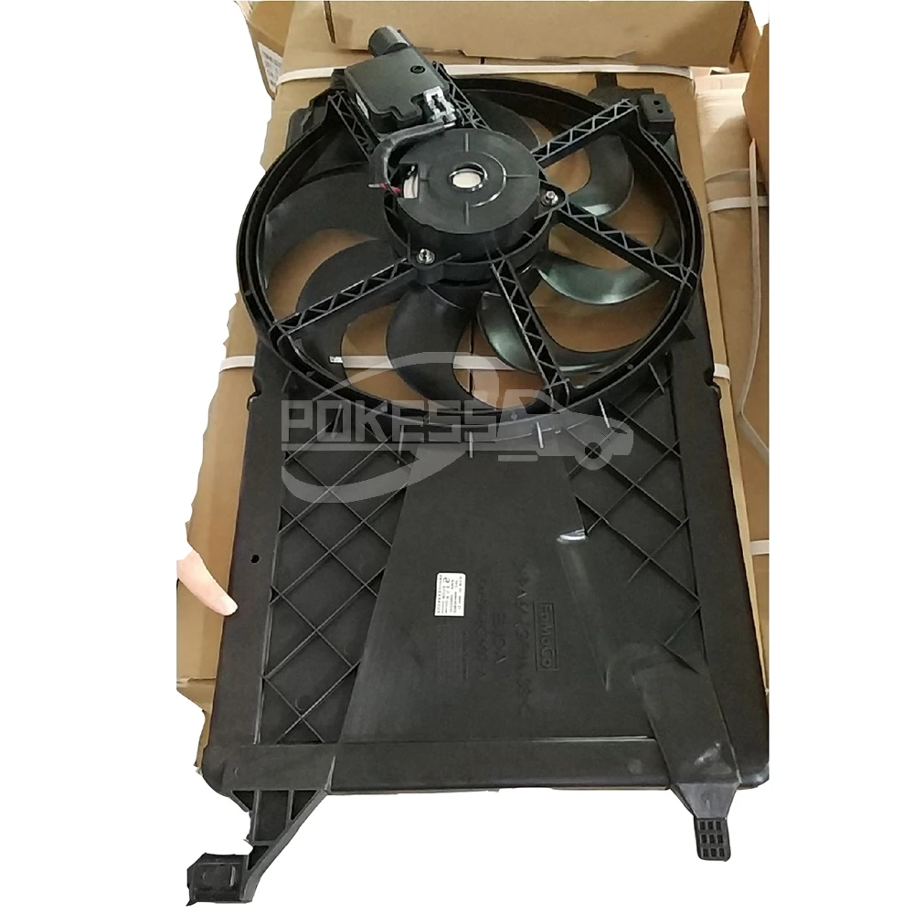 Radiator Cover 5M5H8C607AD QS1374D 5M5H8C607AA Radiator Cooling Fan Fr... — 2