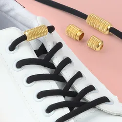 Custom Elastic Shoelaces Manufactures Sneaker Aglet No tie Shoe Lace aglet metal tip colorful shoelaces wholesale